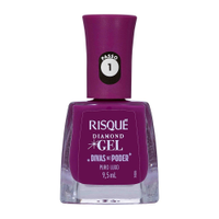 Esmalte Risqué Cremoso Dimond Gel Puro Luxo Avulso 9,5ml
