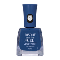 Esmalte Risqué Cremoso Dimond Gel Look Fashionista Avulso 9,5ml