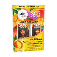 Shampoo 300ml + Condicionador Salon Line Sos Oleo De Manga 200ml