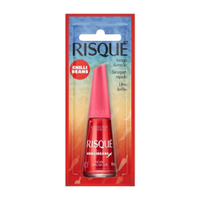Esmalte Risqué Intensificador Dá Um Grau na Cor Chilli Beans Blister 8ml