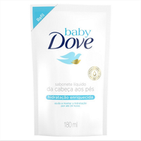 Sabonete Liquido Dove Baby Hidratação Enriquecida 180ml