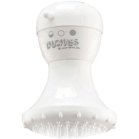 Chuveiro Ducha Hydra/Corona SS Branca 5400W