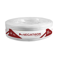 Cordão Paralelo Megatron 2x2,5mmx100m Rolo 300V Branco