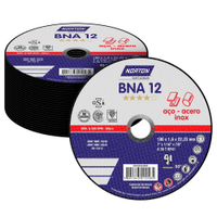 25 Discos de Corte Norton 7P BNA12 180X1,6X22,23mm Azul