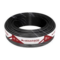 Cabo PP Megatron 3X2,5MMx100M Rolo 500V Preto
