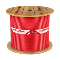 Cabo Flexível Megatron 2,5MMx1000M Bobina 750V Vermelho