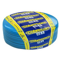 Cabo Flexível Cobrecom 10mmx100m Rolo 750V Azul