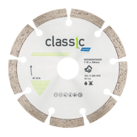 Disco de Corte Norton Diamantado Classic Segmentado 110x20mm