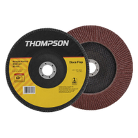 Disco Flap Thompson 7P G60 - Embalagem com 5 Unidades