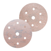 Disco Lixa Norton A275 P120 152mm com 6 Furos - Embalagem com 102 Unidades