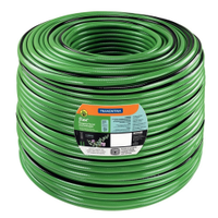 Mangueira Jardim Tramontina Flex Verde com Faixa Preta 4 Camadas 300M