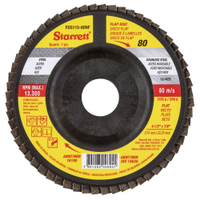 Disco Flap Starret 4.1/2P G80 - Embalagem com 12 Unidades