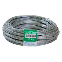 Arame Morlan Liso Galvanizado 14 - Embalagem com 10 Unidades