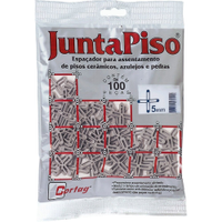 Espaçador Cortag Juntapiso 5mm -Embalagem com 100 Unidades