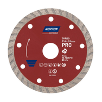 Disco de Corte Norton Diamantado Turbo Pro 110mmx20mm