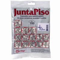 Espaçador Cortag Juntapiso 1,5mm - Embalagem com 100 Unidades