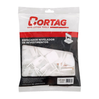 Espaçador/Nivelador Cortag Para Revestimento 1mm - 50 Unidades