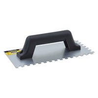 Desempenadeira Dentada Thompson com Cabo de Plástico 12x24cm