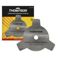 Lamina Para Rocadeira Thompson 255X1,60 Furo 1P 3 Pontas