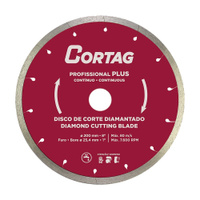 Disco Cortag Diamantado 8P Continuo 200X25,4mm