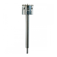 Serra Copo Starrett Diamantada 40mm 1.9/16P com Haste 150mm 6P
