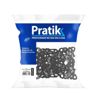 Espaçador Nivelador Pratik para Revestimento Fit Eco Cinza 4mm - Embalagem com 100 Unidades