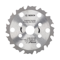 Disco Serra Circular Bosch Eco Coolteq 110x20 mm 12 Dentes