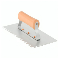 Desempenadeira Aço Dentada Condor 848 - Cabo Madeira 12X25,6cm