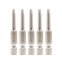 Ponta Bits Fenda SATA 1/4P 5mmx50mm - Embalagem com 5 Unidades