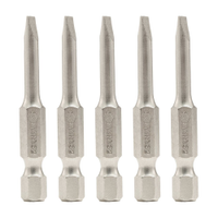 Ponta Bits Fenda Sata 1/4P 6mmx50mm SM - Embalagem com 5 Unidades