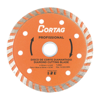 Disco Diamantado Cortag Turbo Profissional 125mmx20mm
