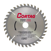 Disco de Serra Circular Cortag - Para Madeira 235mm 36 Dentes