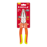 Alicate Universal Mayle Isolado com Cabo Emborrachado 8"