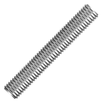 Barra Roscada UNC Ciser Zincado 1PX1m - Embalagem com 5 Unidades