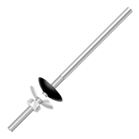 Haste Roscada Ciser para Telha 1/4x350mm - Embalagem com 100 Unidades