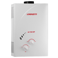 Aquecedor de Água a Gás Lorenzetti GLP LZ-750BP GLP