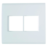 Placa Liz Tramontina 4x4 com 4 Postos Branca