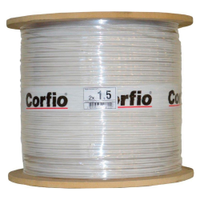 Cordão Paralelo Corfio 2x1,50mmx500m Bobina Branco