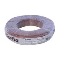 Cordão Paralelo Corfio 2x2,50mmx100m Rolo Marrom