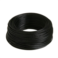 Cabo Rigido 7 Pernas Corfio 16mmx100m Rolo 750V Preto