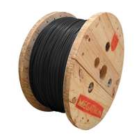 Cabo PP Megatron 2 x 1,5mm x 500m Bobina 500V Preto