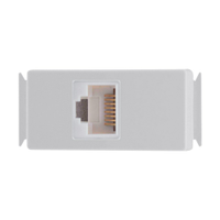 Tomada Modulo Aria Tramontina RJ45 Categoria 6 Branco