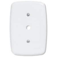 Placa Ideale Pluzie Com Saída De Fio 4x2 Branca