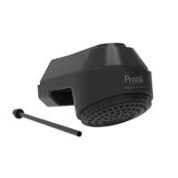 Chuveiro Ducha Pratik Eletrônica Preto 7500W
