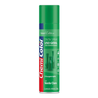 Tinta Spray Verde Claro de Uso Geral 400ml CHEMICOLOR-680133