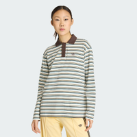Polo Striped Ovzd LS Mulher adidas