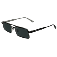 Óculos de Sol Unissex Calvin Klein - Matte Black Óculos de Sol Unissex Calvin Klein Matte Black u