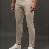 Calça Masculina Moletom 5 Pockets Calvin Klein - Caqui Claro Calça Masculina Moletom 5 Pockets Calvin Klein Caqui Claro 46