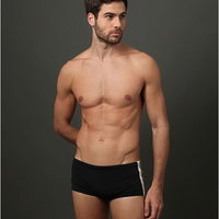 Sunga Trunk Faixa Bicolor Calvin Klein Swimwear - Havana Sunga Trunk Faixa Bicolor Calvin Klein Swimwear Havana p