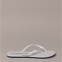 Chinelo Calvin Klein Swimwear - Branco Chinelo Calvin Klein Swimwear Branco 35/36